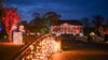 Weihnachten im Tierpark mit einem beleuchteten Rundweg