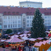 Der Weihnachtsmarkt in Magdeburg wurde am Freitag eröffnet.m 29. Dezember geöffnet.