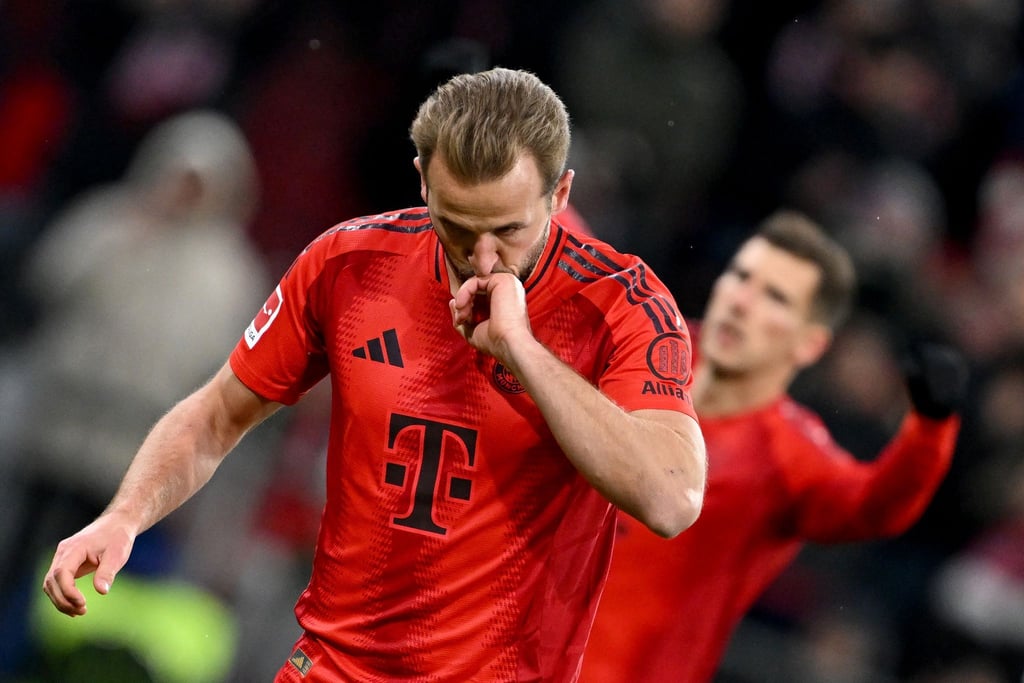 Wieder sicher vom Punkt: Harry Kane nach dem verwandelten Elfmeter zum 1:0.