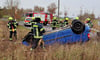 Polo, Unfall am Bahnhübergang, Bergstraße Klötze.