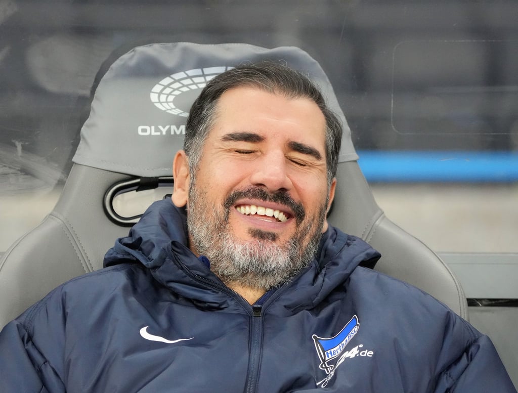 Hertha Coach Cristian Fiél kann sich an sein Tor gegen Ulm vor 23 Jahren nicht mehr erinnern.