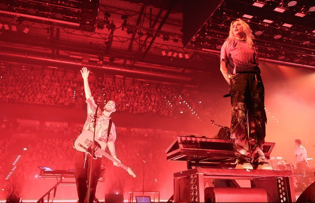 Die Band Linkin Park ist Spitzenreiter in den Charts. (Archivbild)