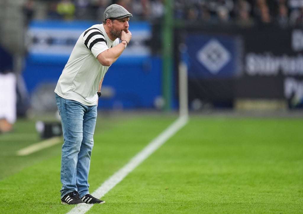 Mahnt zur Realität: HSV-Trainer Steffen Baumgart