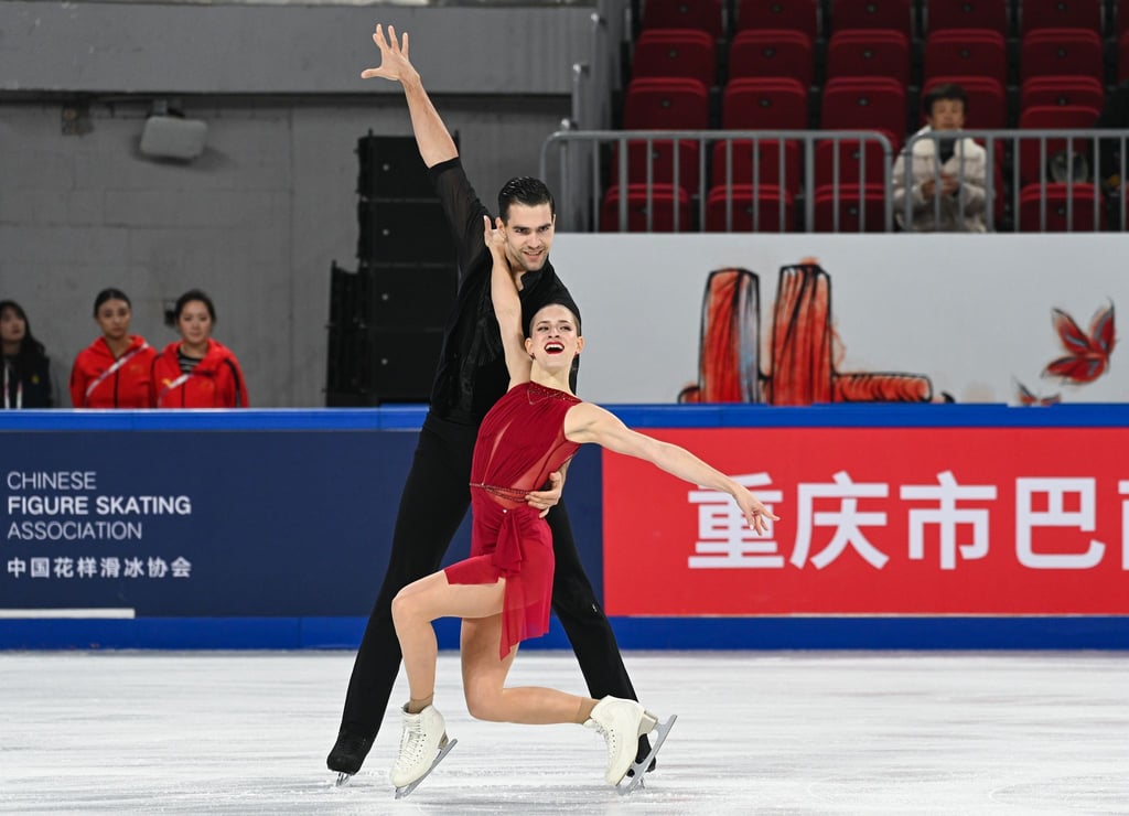 Minerva Hase (v) und Nikita Wolodin mussten sich in China knapp geschlagen geben.