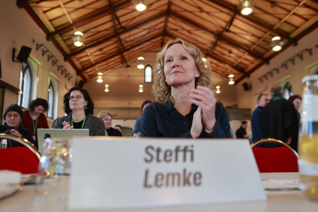 Steffi Lemke führt die Grünen in Sachsen-Anhalt in den Bundestagswahlkampf.