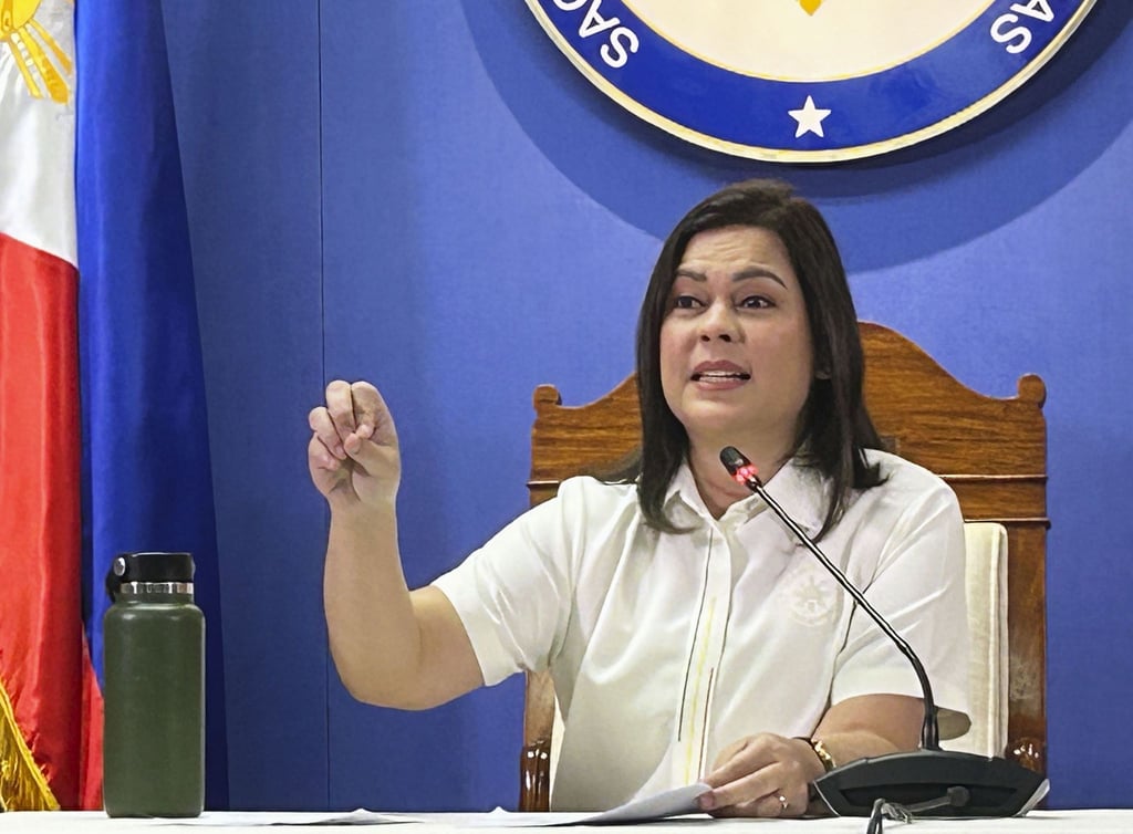 Die philippinische Vizepräsidentin Sara Duterte hat nach eigener Aussage für den Fall ihrer Ermordung dafür gesorgt, dass Präsident Marcos Jr. sterben soll. (Archivbild)
