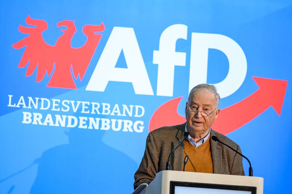 AfD-Mitgründer Alexander Gauland attackiert die CDU.
