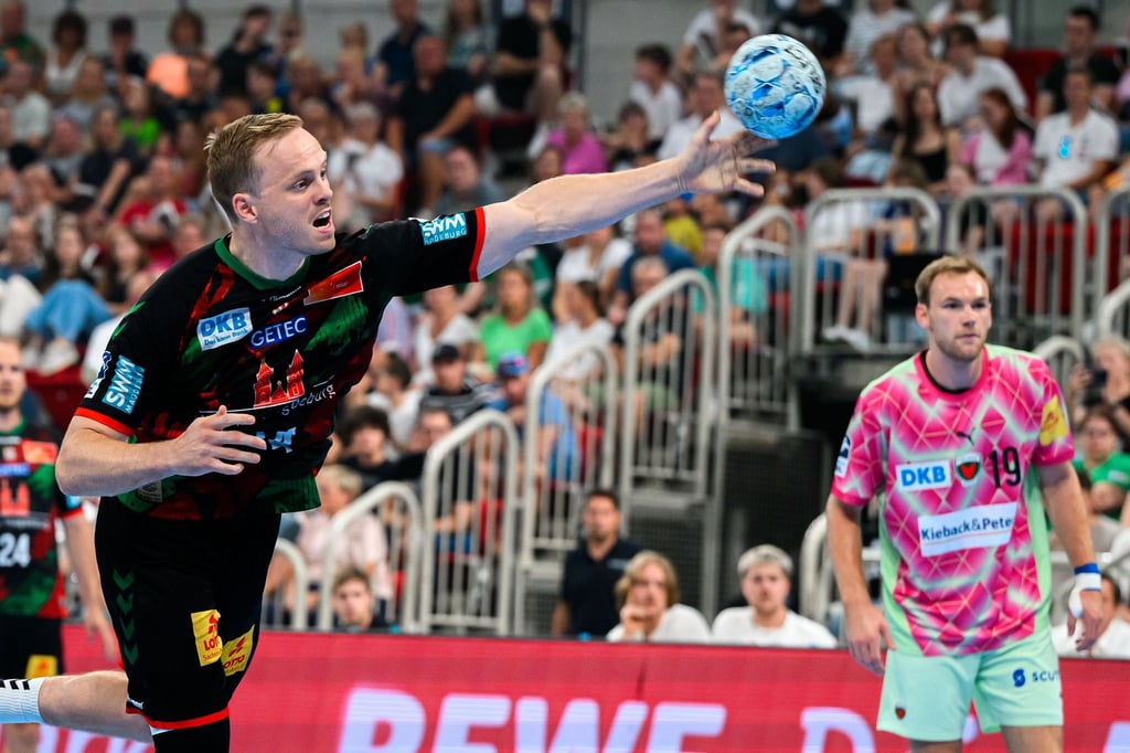Omar Ingi Magnusson war in Hannover bester SCM-Torschütze