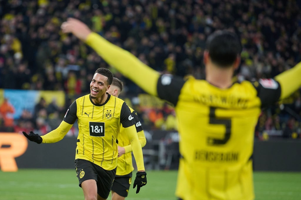 Felix Nmecha ebnete dem BVB mit seinem Tor den Sieg