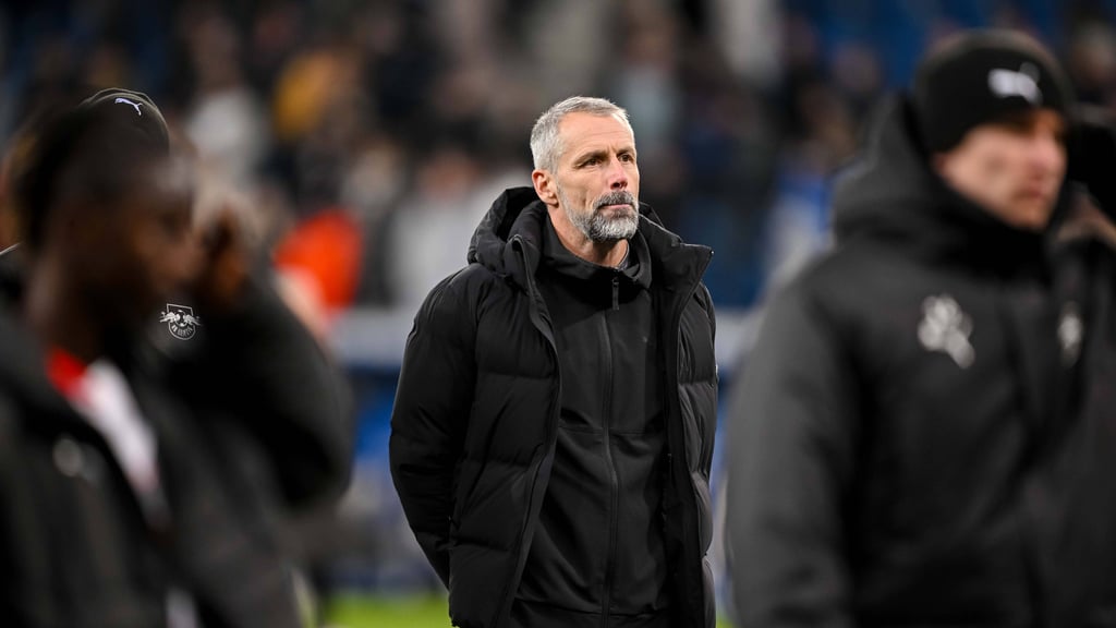 Bittere Phase: Marco Rose nach dem 3:4.