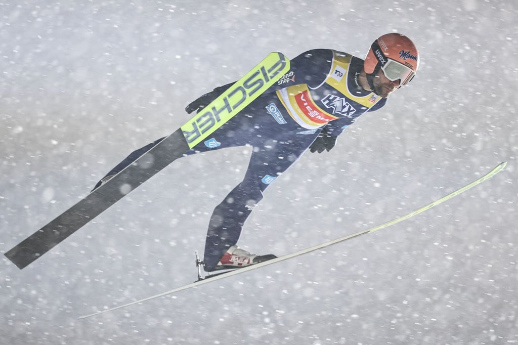Behielt im Schneetreiben von Lillehammer den Durchblick: Skispringer Pius Paschke.