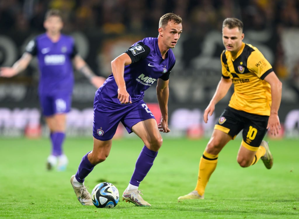 Kilian Jakob markierte in Dortmund das Auer Führungstor.
