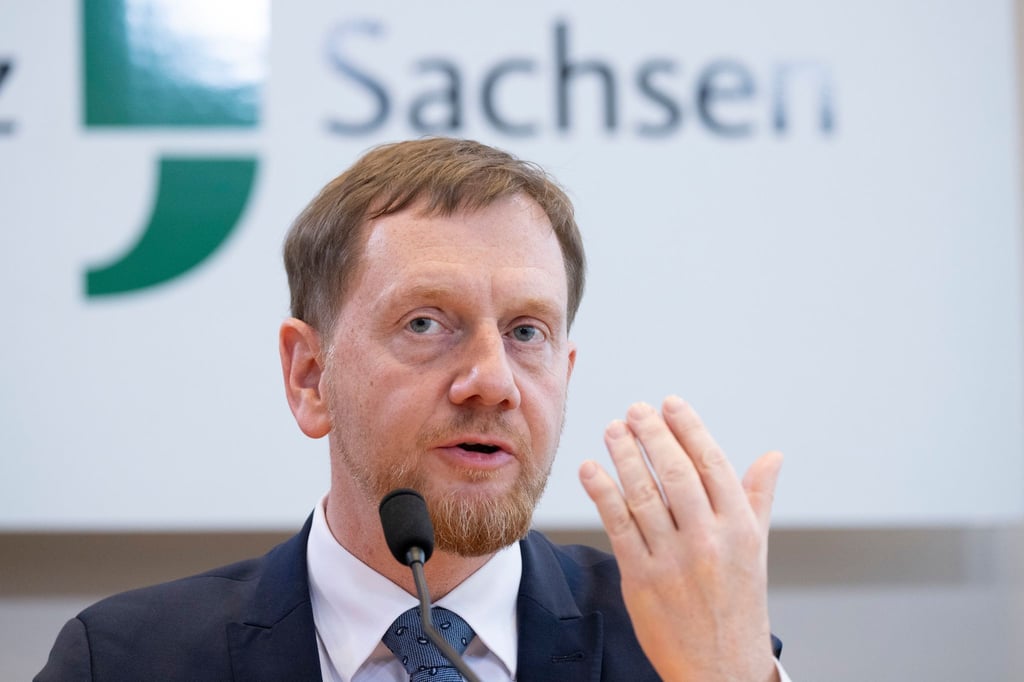 Kretschmer schließt einen Wechsel nach Berlin aus. (Archivbild)