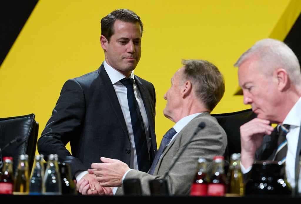 Lars Ricken (links) und Hans-Joachim Watzke wollen bei Borussia Dortmund zusammenstehen