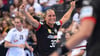 Jenny Behrend war beim Sieg der deutschen Handballerinnen gegen Österreich beste Werferin.