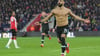 Mann des Spiels: Mohamed Salah traf beim Sieg in Southampton zweimal für Liverpool.