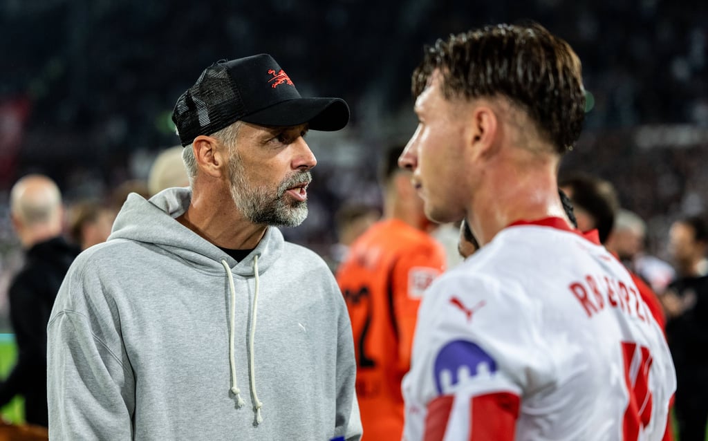 Willi Orban vertrau auf Trainer Marco Rose.