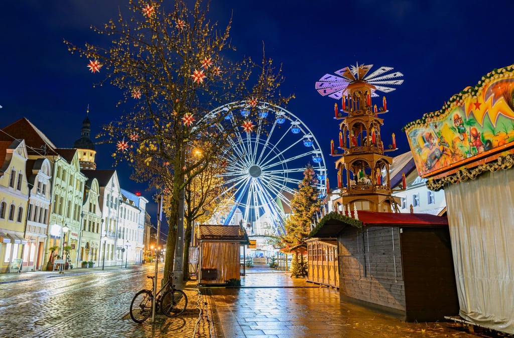 Viele Weihnachtsmärkte in Brandenburg öffneten am Montag.