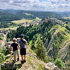 Historische Aussicht: Das Château de Joux bei Pontarlier konnte einst eingenommen werden, weil von der gegenüberliegenden Seite die Festung beschossen werden konnte.&nbsp;