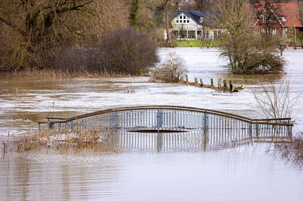 Das Hochwasser rund um den Jahreswechsel hat tagelang das Leben vieler Niedersachsen dominiert. (Archivbild)