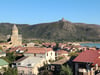 Stadtansicht von Mzcheta mit der Kathedrale vorne links und dem Juvari-Kloster hinten auf dem Berg. Dazwischen das Zentrum von Mzcheta. Wird die georgische Stadt Schönebecks nächste Partnerstadt? 