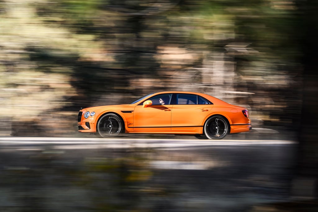 Luxuriöser Komfort mit sportlicher Leistung: Der neue Bentley Flying Spur bietet mehr Platz und 782 PS.