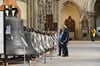 Im Magdeburger Dom sind die reparierten und neu gegossenen Glocken bereits ausgestellt. Jetzt fehlt nur noch die größte Glocke für das künftige Geläut.