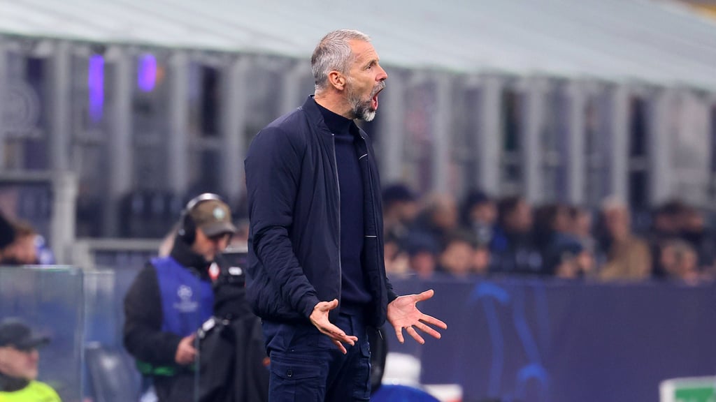 „Ich empfinde in der nicht einfachen Situation, dass wir alle zusammen stehen”: Marco Rose.