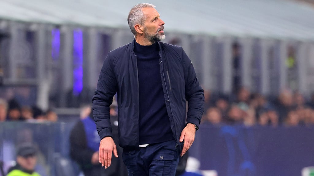 RB-Trainer Marco Rose in Mailand: "Wir haben Vertrauen gesucht"