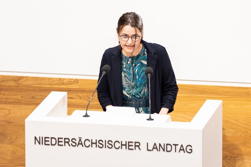 Tanja Meyer sitzt seit 2022 für die Grünen im Landtag in Hannover. (Archivbild)