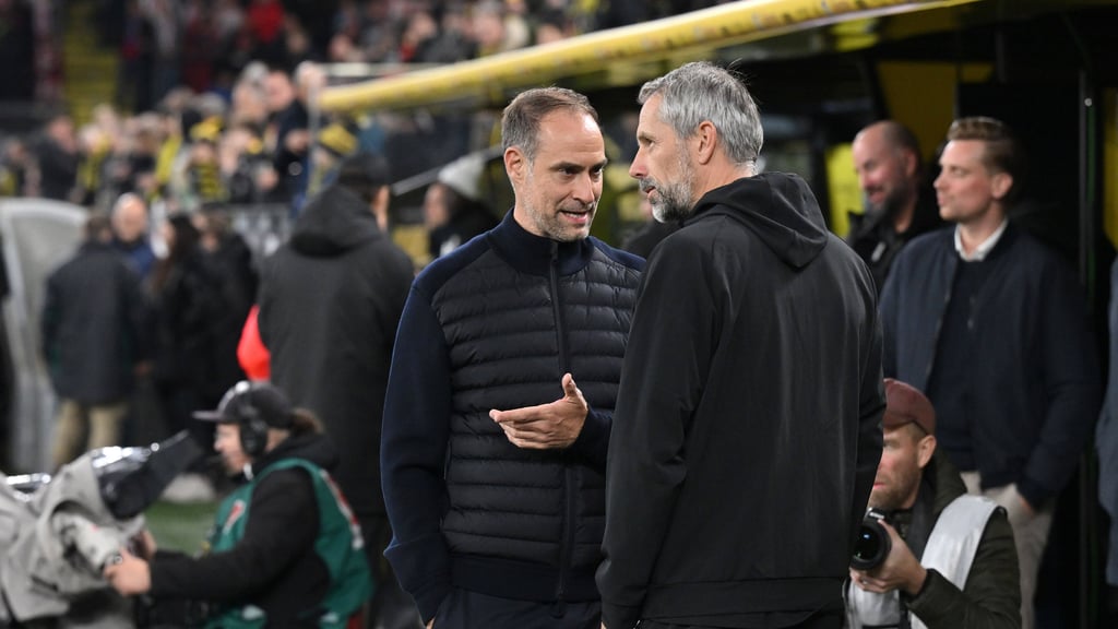 Oliver Mintzlaff sah auch das Spiel in Dortmund.