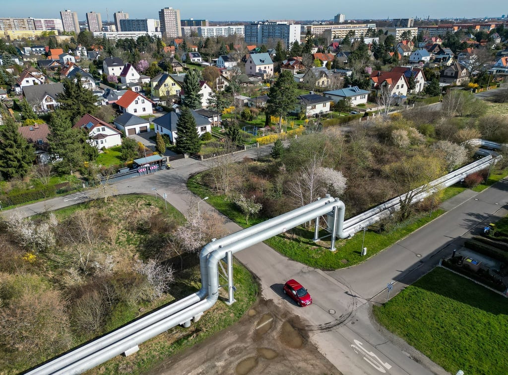 Im Bundesländervergleich hat Thüringen ein relativ gut ausgebautes Fernwärmenetz. (Archivbild)