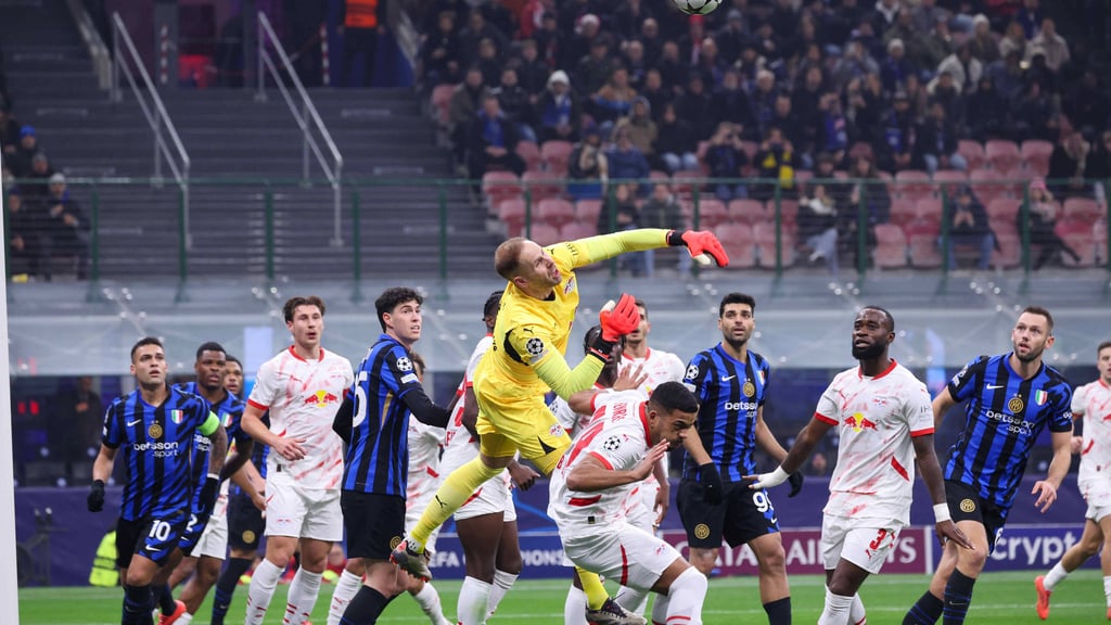 Die Flanken segelten nur so in den RB-Strafraum.