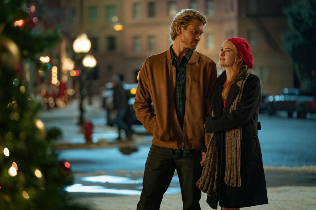Chad Michael Murray und Britt Robertson im Netflix-Weihnachtsfilm „The Merry Gentlemen“ (Start war am 20. November).