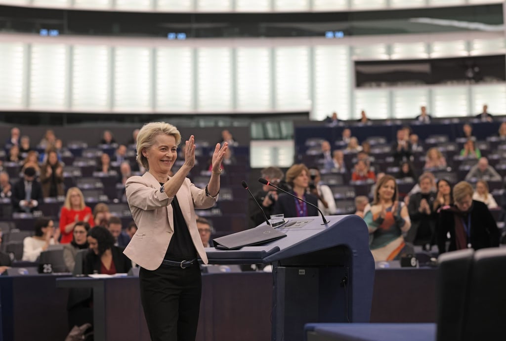 Von der Leyen kann sich freuen: Ihre Kommission wurde bestätigt.