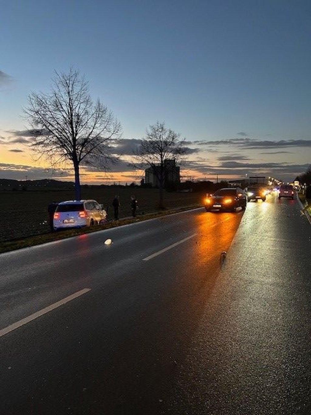 Bei dem Unfall auf der L24 bei Halberstadt ist niemand verletzt worden.