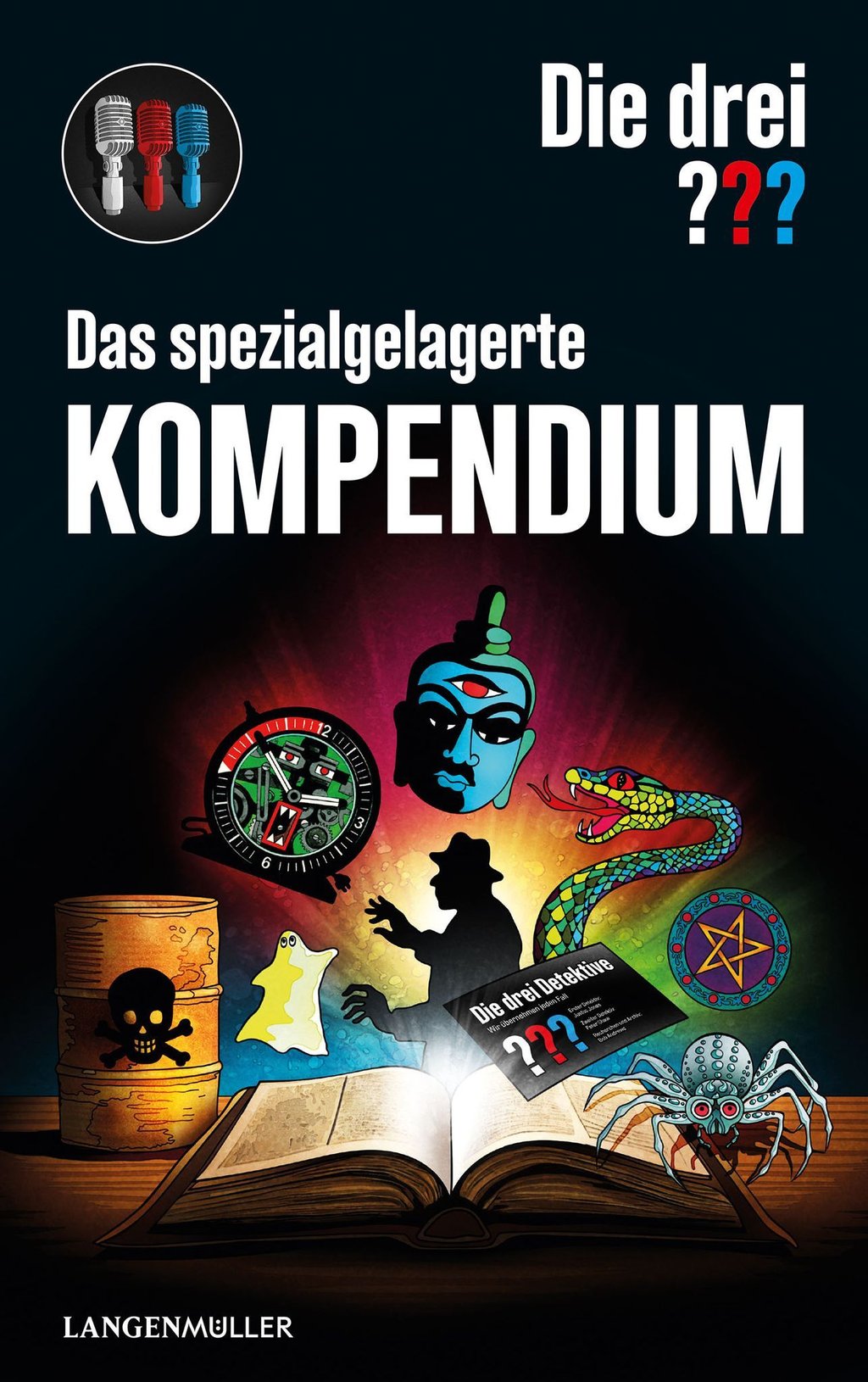 „Die drei ??? - Das spezialgelagerte Kompendium“ stellt auf fast 450 Seiten viel Wissenswertes zusammen.