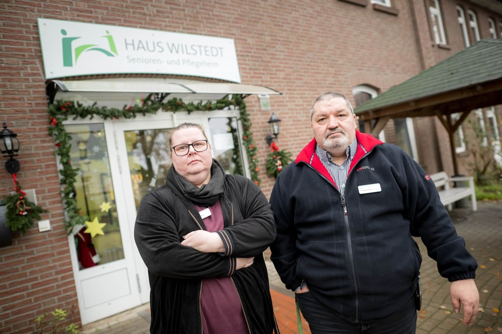 Die Heimbetreiber Andrea Wohlmacher und Tino Wohlmacher kämpfen gegen die drohende Abschiebung von Beschäftigten ihrer Pflegeeinrichtung Haus Wilstedt. (Archivbild)
