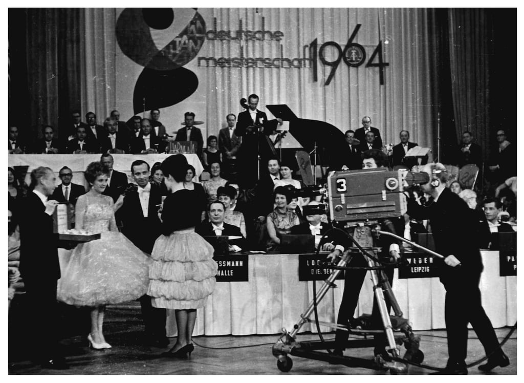 1964 hat der Tanzclub in Halle die Deutsche Meisterschaft ausgerichtet.
