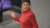 Sahra Wagenknecht sieht die Stationierung von Arrow-3-Raketen in Brandenburg kritisch - will aber die geplante Koalition mit der SPD darüber nicht platzen lassen (Archivbild).