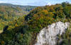 Symbolfoto - Blick von der Queste im Ort Questenberg auf die markante Karstlandschaft.