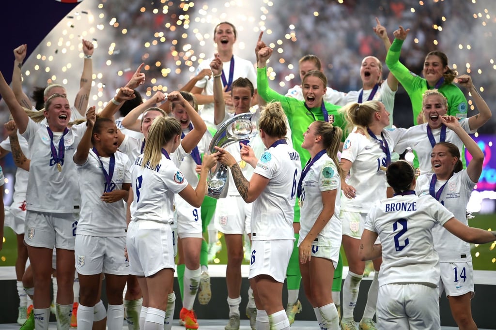 Europameisterinnen 2022 in Wembley: Englands Fußballerinen