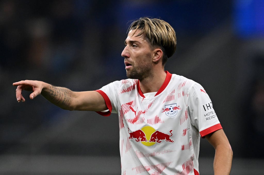Kevin Kampl gibt Anweisungen.