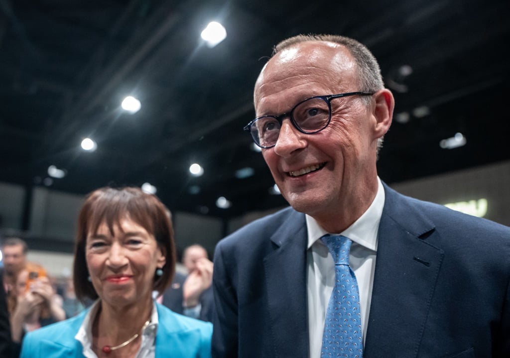 Friedrich Merz und seine Frau Charlotte wollen ihre Kinder an Weihnachten entlasten. (Archivbild)