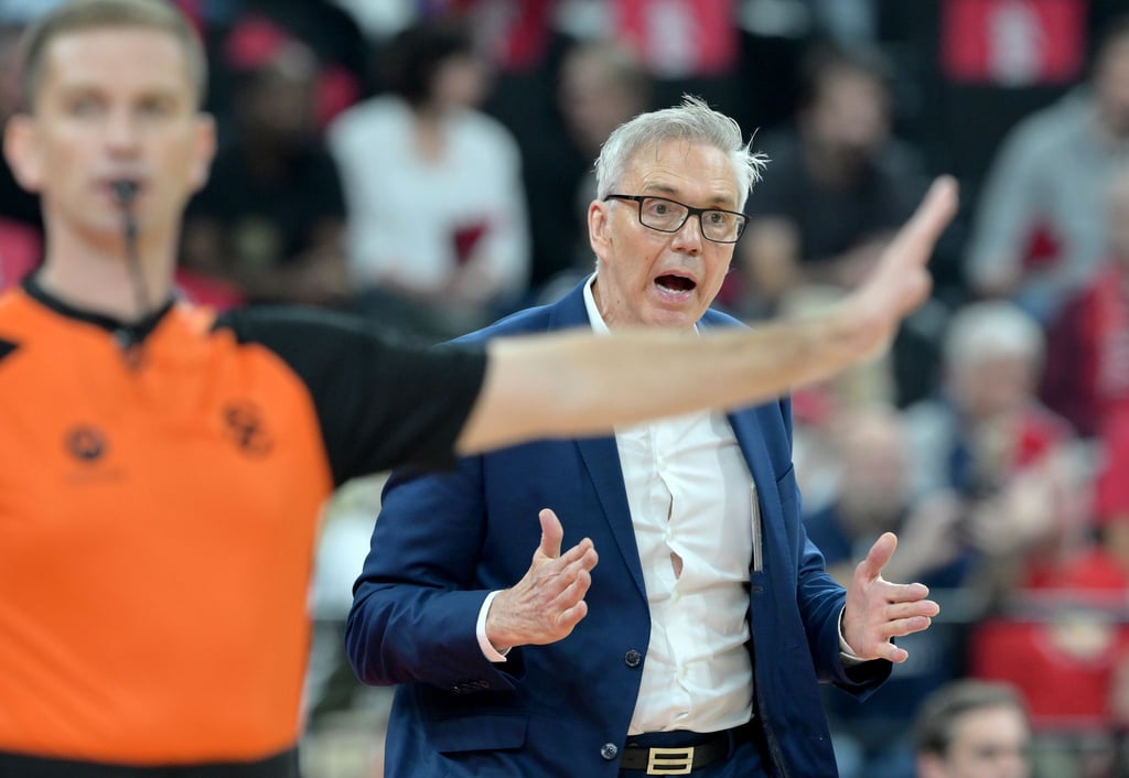 Für Trainer Gordon Herbert gab es mit den Bayern in Belgrad nichts zu holen.