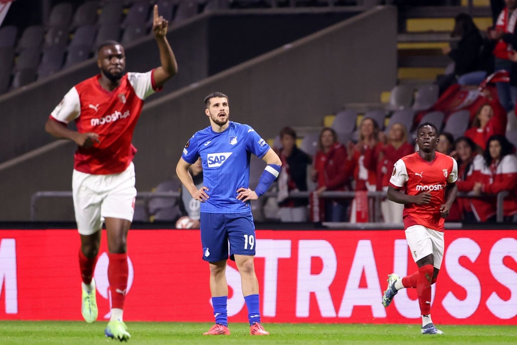 Hoffenheim und David Jurasek: machtlos in Braga