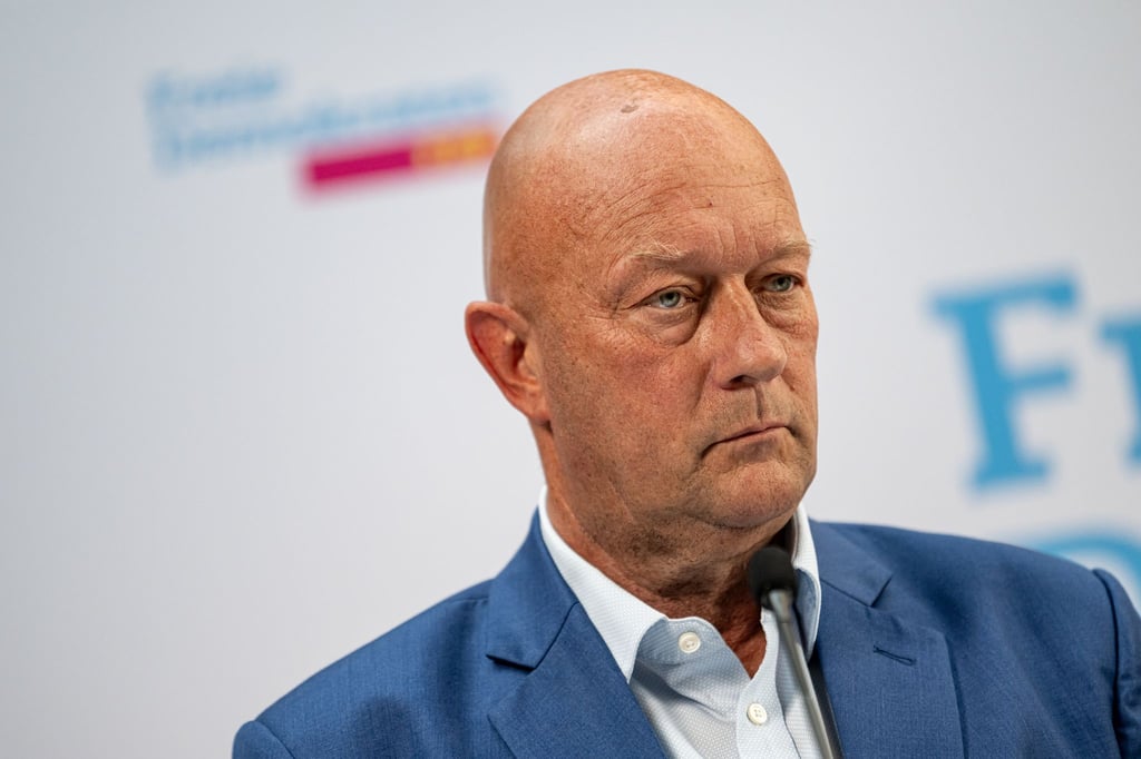Thüringens FDP-Chef Thomas Kemmerich hält die Kommunikationsstrategie für unprofessionell. (Archivbild)