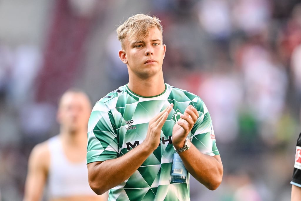 Muss operiert werden: Werder-Stürmer Keke Topp.