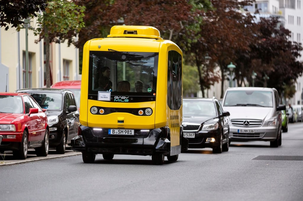 Tests mit autonomen Bussen gab es seit 2019 bereits in Berlin-Tegel. (Archivbild)