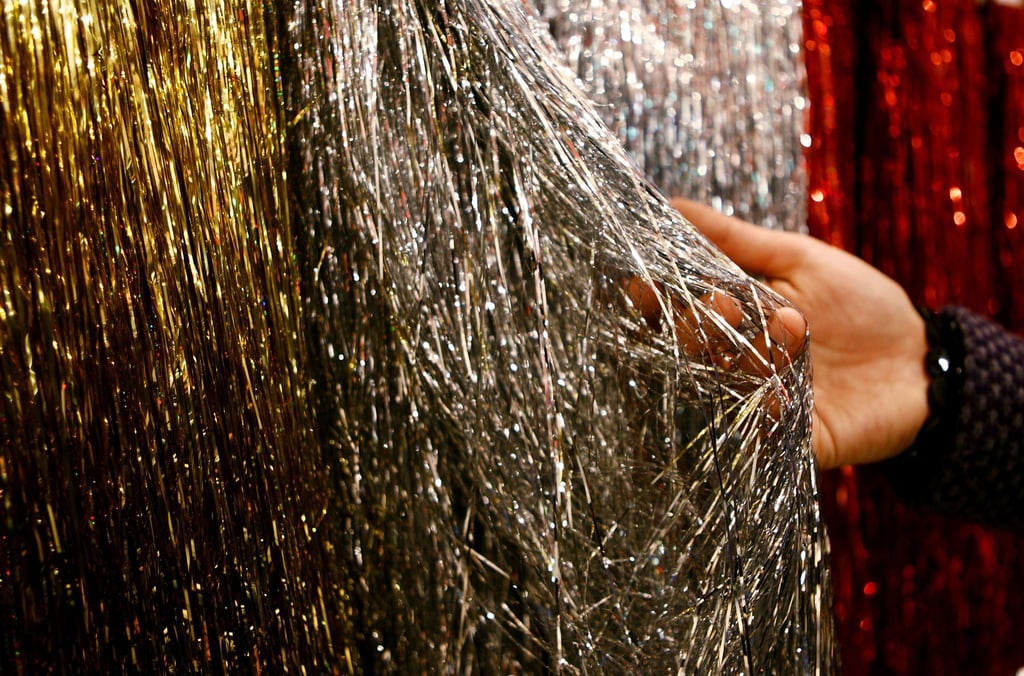 Lametta sorgt für Glanz am Weihnachtsbaum, ist aber nicht unbedingt nachhaltig.